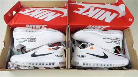 nike off white air max 97 real vs fake|white air max 97 sneakers.